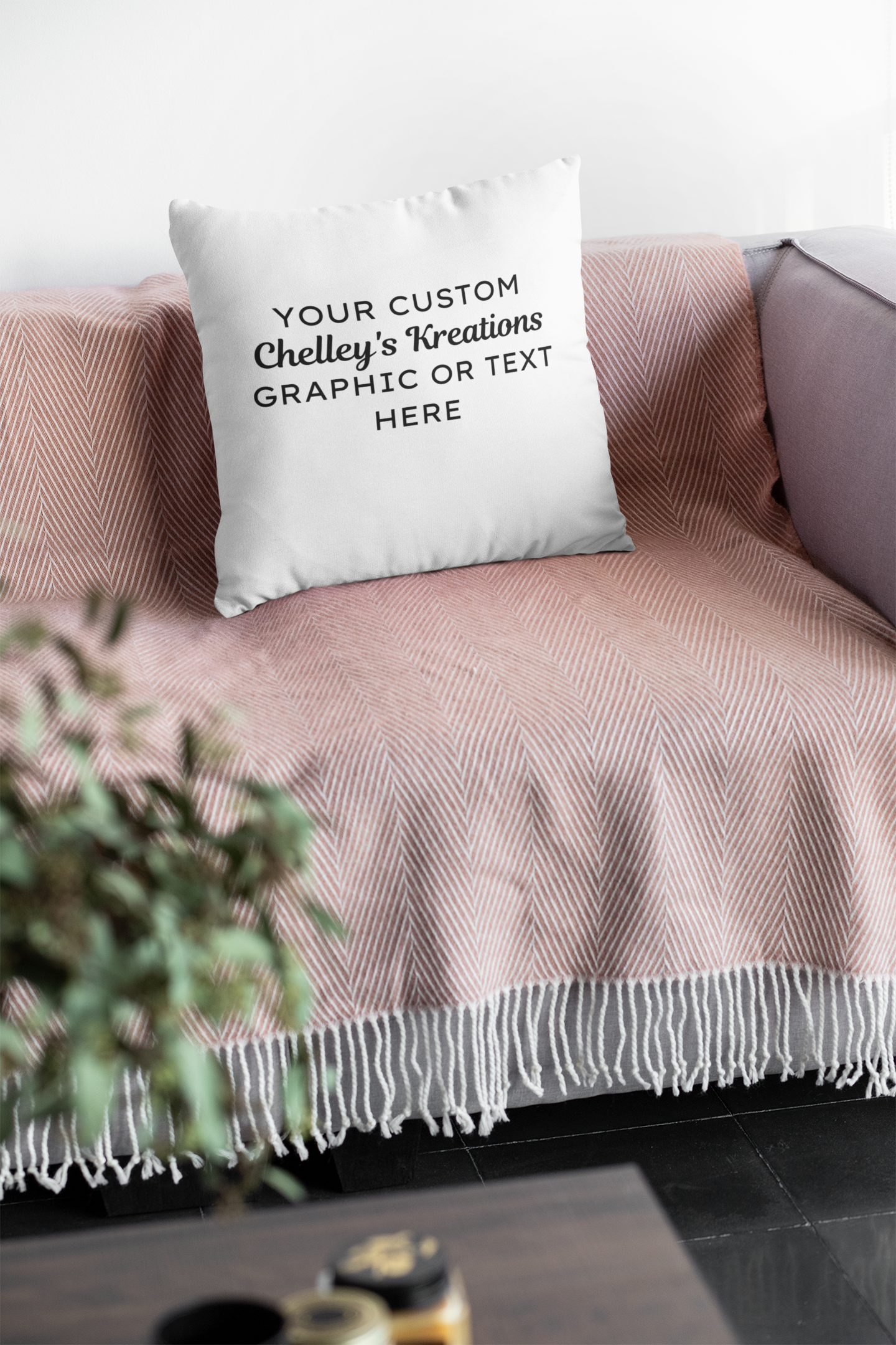 Personalized Throw Pillow