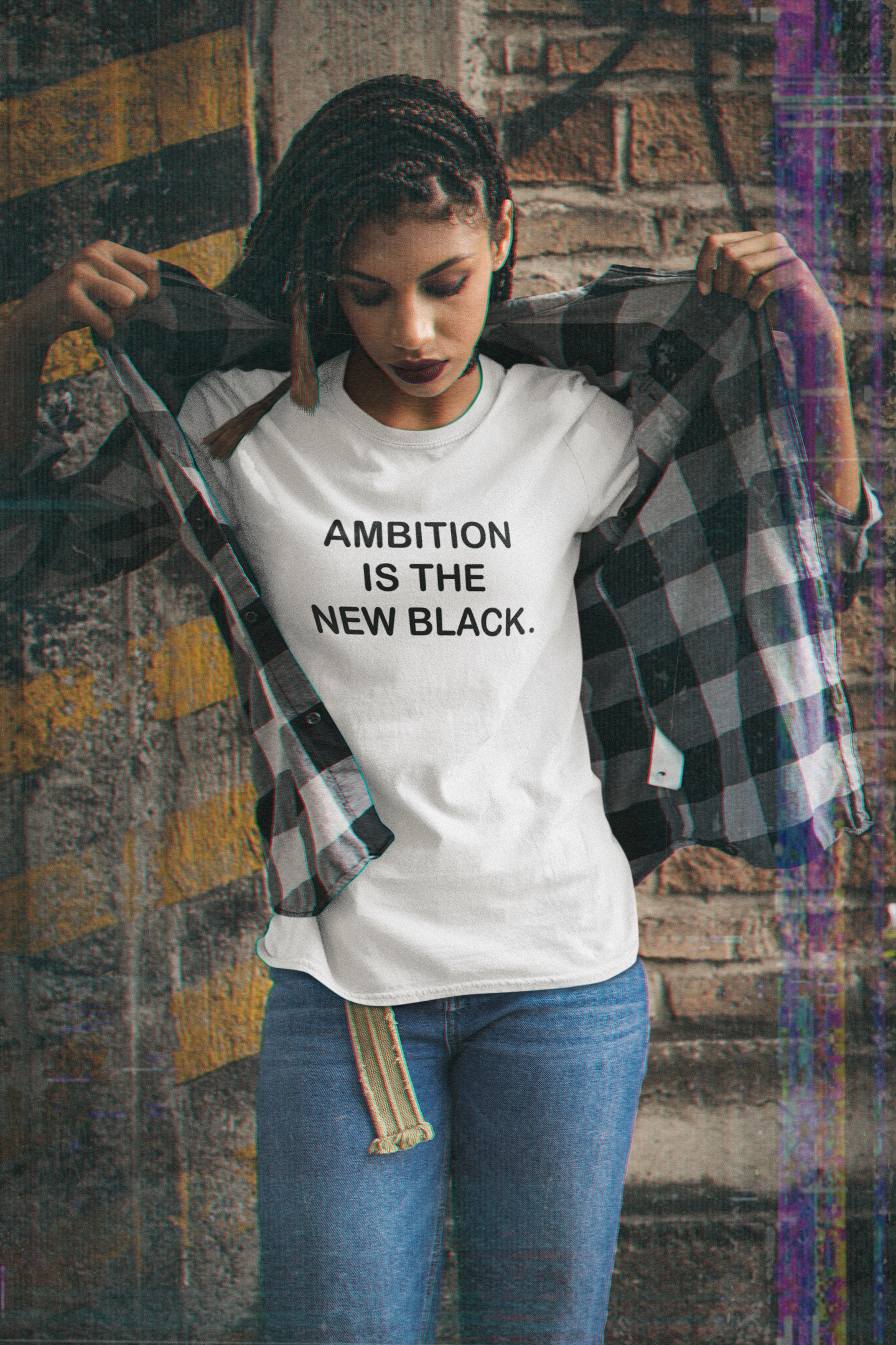 Ambition is the New Black Graphic Tee